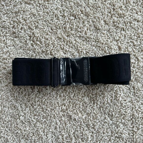 Goldbergh Ski Belt Logo Black for Ski Pants, Jacket, and ski suits